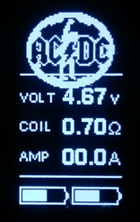 Screenshot of ACDC 2 Firmware