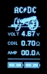 Screenshot of ACDC Firmware