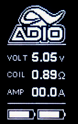 Screenshot of Adio Firmware