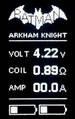 Screenshot of Batman Arkham Knight Firmware