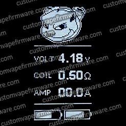 Screenshot of Blastoise Firmware