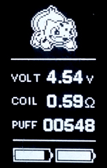 Screenshot of Bulbasaur 2 Firmware
