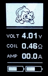Screenshot of Bulbasaur Firmware