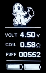 Screenshot of Charmander 2 Firmware