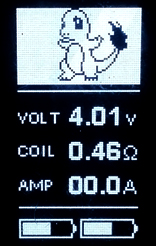 Screenshot of Charmander Firmware
