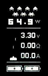 Screenshot of Cuboid Invaders Firmware