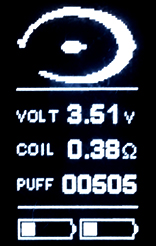 Screenshot of Halo Logo Firmware