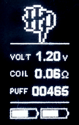 Screenshot of Harry Potter Logo Firmware