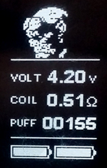 Screenshot of Hellboy Firmware