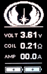 Screenshot of Jedi Order Firmware