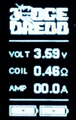 Screenshot of Judge Dredd Firmware