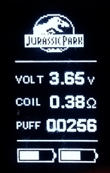 Screenshot of Jurassic Park Firmware