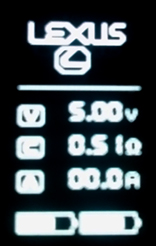 Screenshot of Lexus Firmware