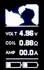 Screenshot of Major League Vaping Firmware