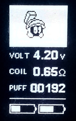 Screenshot of Marvin the Martian Firmware