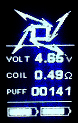 Screenshot of Metallica Shuriken Logo Firmware
