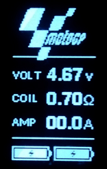 Screenshot of Moto GP Firmware