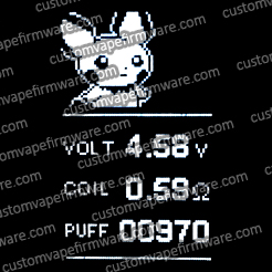 Screenshot of Pichu Firmware