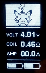 Screenshot of Pikachu 2 Firmware