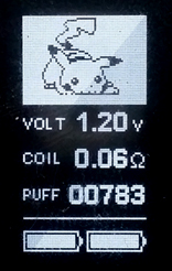 Screenshot of Pikachu Firmware