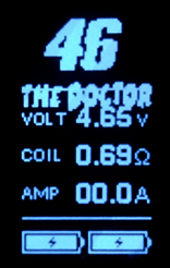 Screenshot of Rossi Firmware
