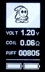 Screenshot of Shy Guy 2 Firmware