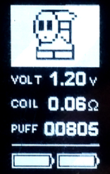 Screenshot of Shy Guy Firmware