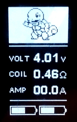 Screenshot of Squirtle Firmware