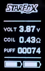 Screenshot of Star Fox Firmware
