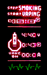 Screenshot of Stop Smoking Start Vaping Firmware
