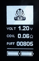 Screenshot of Toad Kart Firmware