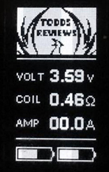 Screenshot of Todds Reviews Firmware