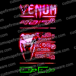 Screenshot of Venum Firmware