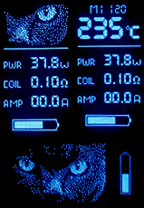 Screenshot of Cat Firmware