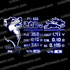 Screenshot of Dog Firmware
