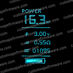Screenshot of Evolution v4 Firmware