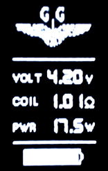 Screenshot of Golden Greek Firmware
