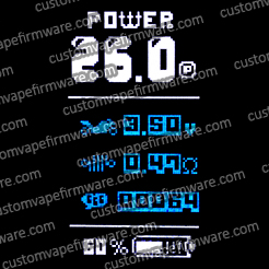 Screenshot of Graffiti Font Firmware