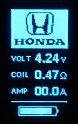 Screenshot of Honda Firmware