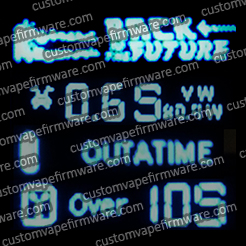 Screenshot of Back to the Future Firmware