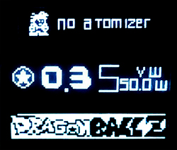 Screenshot of Dragon Ball Z Firmware