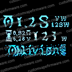 Screenshot of Elder Scrolls Oblivion Firmware