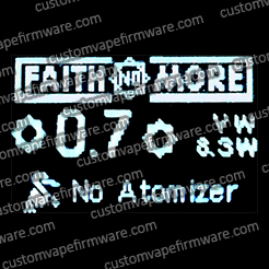 Screenshot of Faith No More Firmware