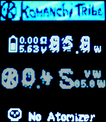 Screenshot of Komanchi Tribe Firmware