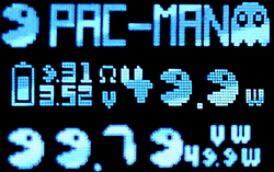 Screenshot of Pac-Man Firmware