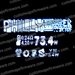 Screenshot of Philly Dabber Firmware