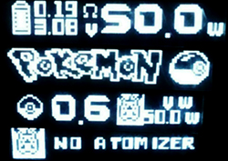 Screenshot of Pokemon RX Firmware