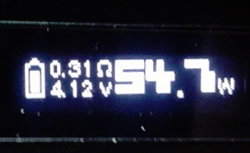 Screenshot of Space Invaders Firmware
