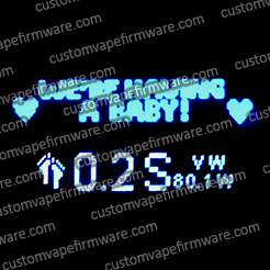 Screenshot of We're Having a Baby! Firmware