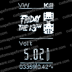 Screenshot of Friday the 13th - Part 3 Firmware